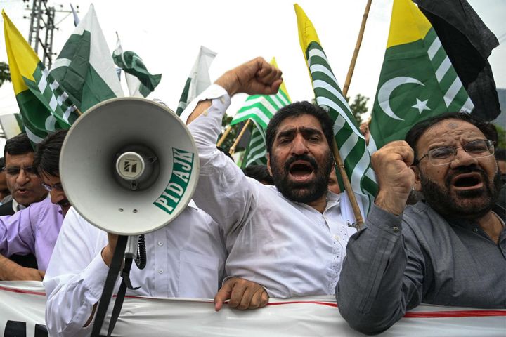 Pak-Occupied Kashmir Erupts Over Ban as Protests Intensify, Tear Gas Fired During Shutdown