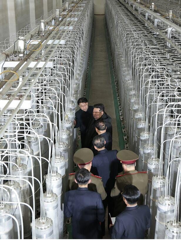 Kim Jong Un Tours New Nuclear Site, Says Output Capacity Doubled