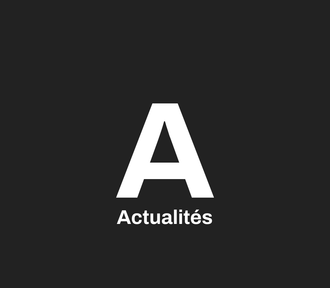 Actualités