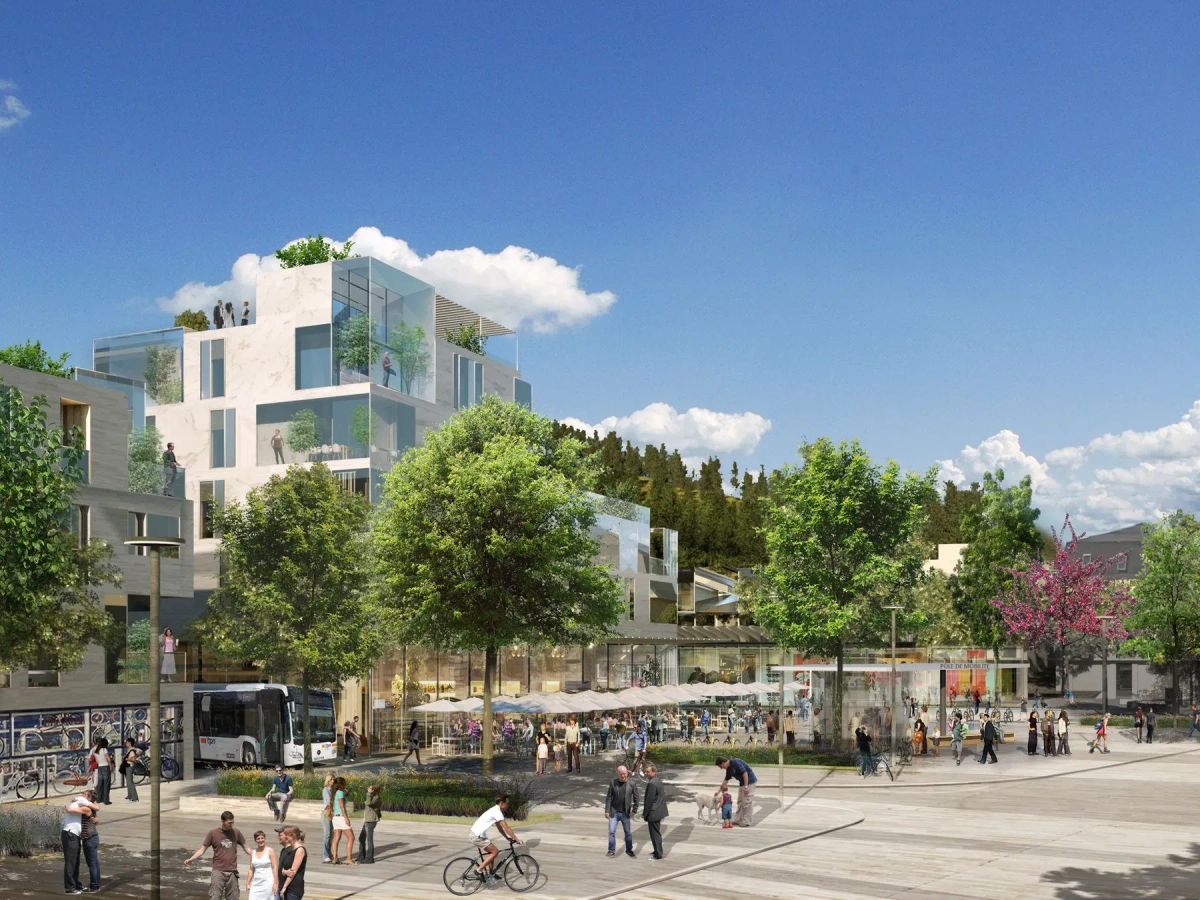Vivre Vert à Divonne | Découvrez l'Écoquartier de la Gare par VIGUIER
