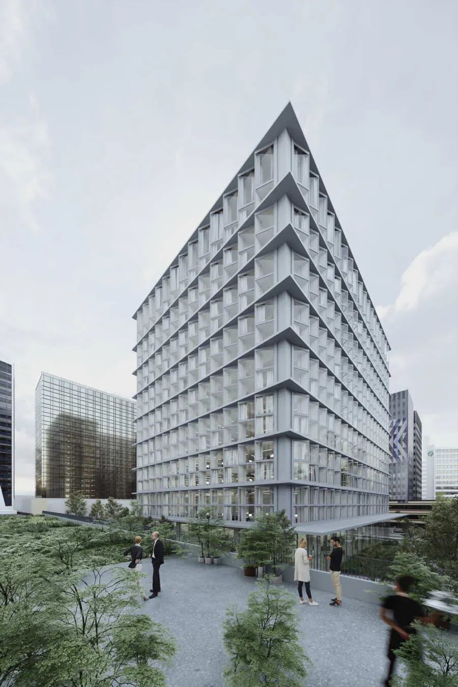 LAN Réinvente le Skyline | La Renaissance de la Tour Natixis à Paris XII