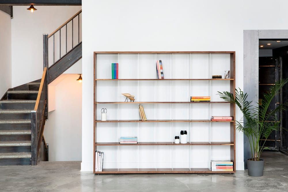 Une bibliothèque | géométrie subtile et durable