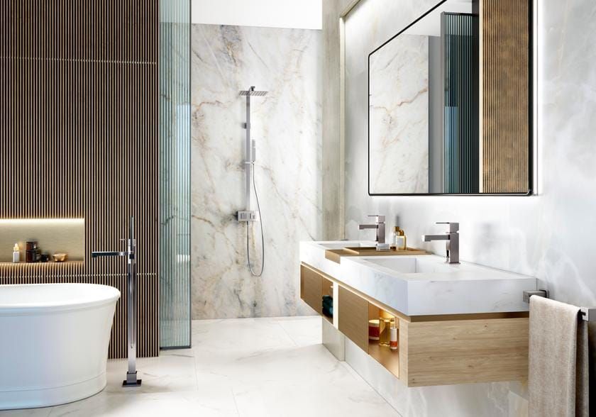 Robinetterie à relief horloger