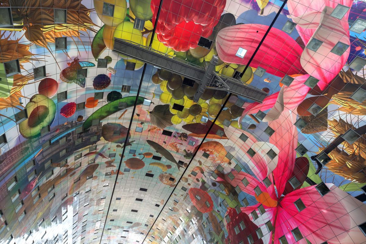 Markthal par MVRDV | Immersion colorée