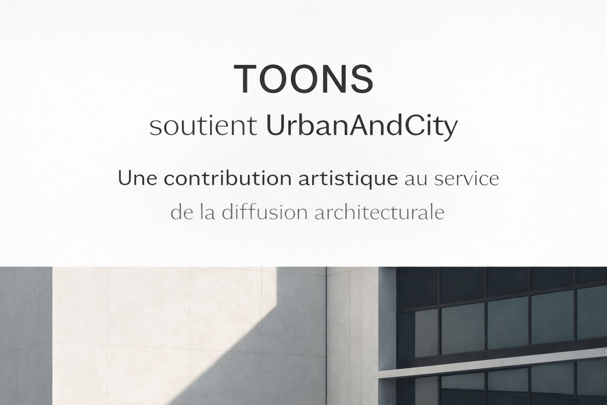 TOONS artiste peintre soutient UrbanAndCity – art et architecture contemporaine