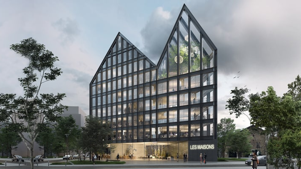 Le Projet 2K1 | de Verre et d'Acier par ECDM Architectes