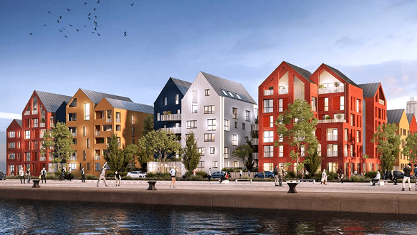 Dock 28 par MAES Architectes | Là où les Couleurs Rencontre l'Architecture