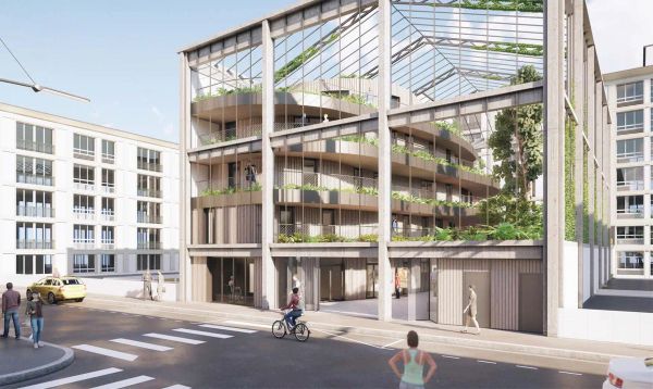 Le Passage des Cinémas par CBA Architectes | du film au logement