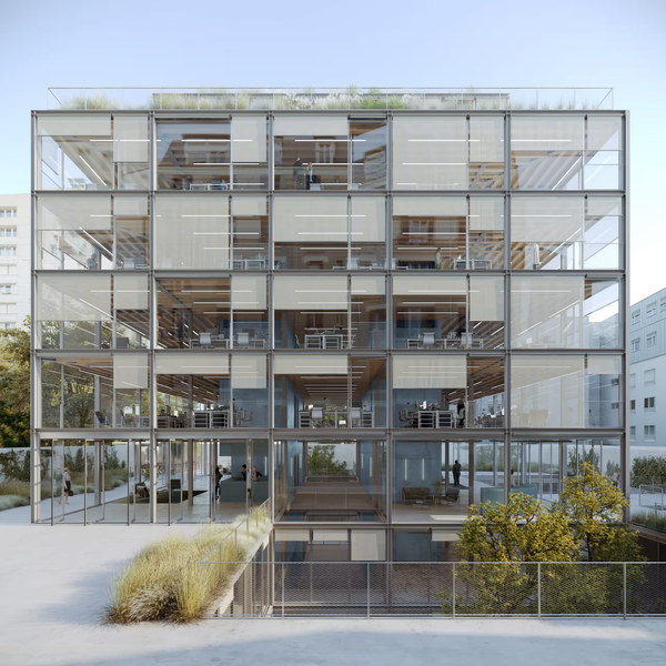 Acier, bois et béton en filière sèche | Aubervilliers par & Givry