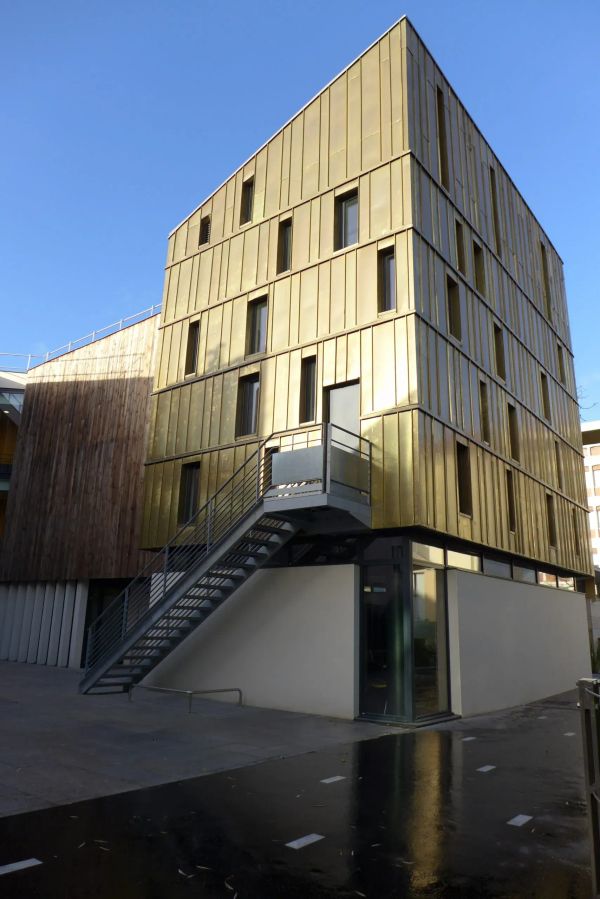 Un Campus aux Reflets Dorés | par l' Agence d’Architecture A3+