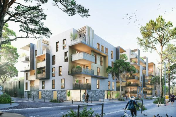 Nuances de Gris et d'Or | NBJ Architectes à la ZAC Ovalie