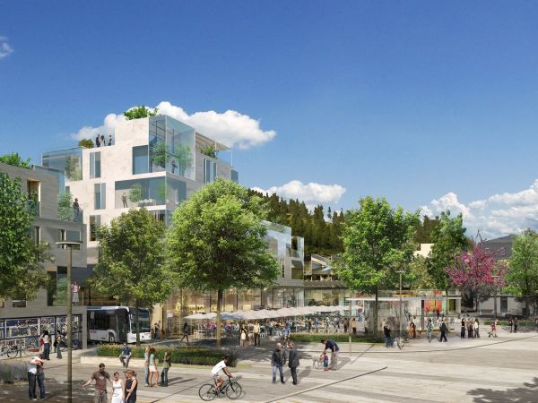 Vivre Vert à Divonne | Découvrez l'Écoquartier de la Gare par VIGUIER