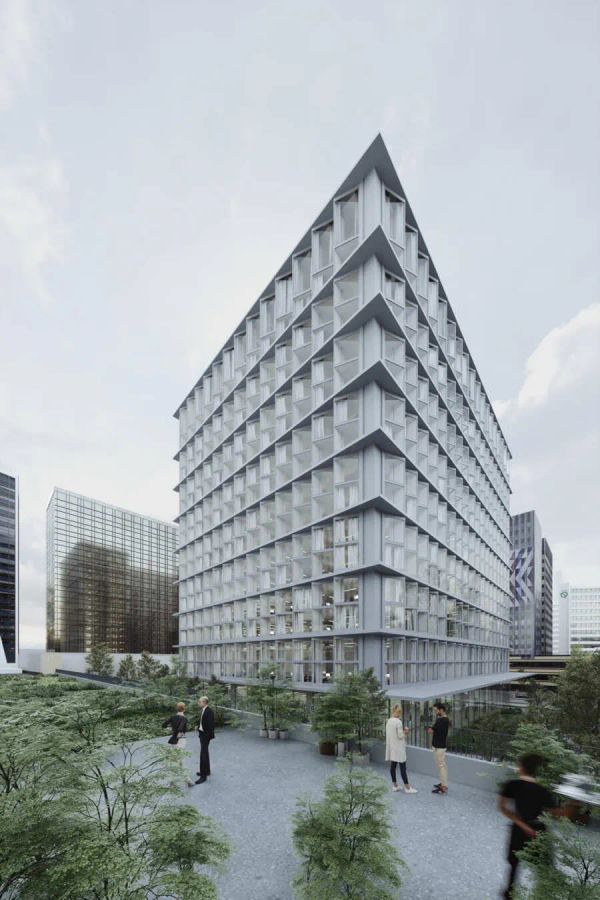 LAN Réinvente le Skyline | La Renaissance de la Tour Natixis à Paris XII