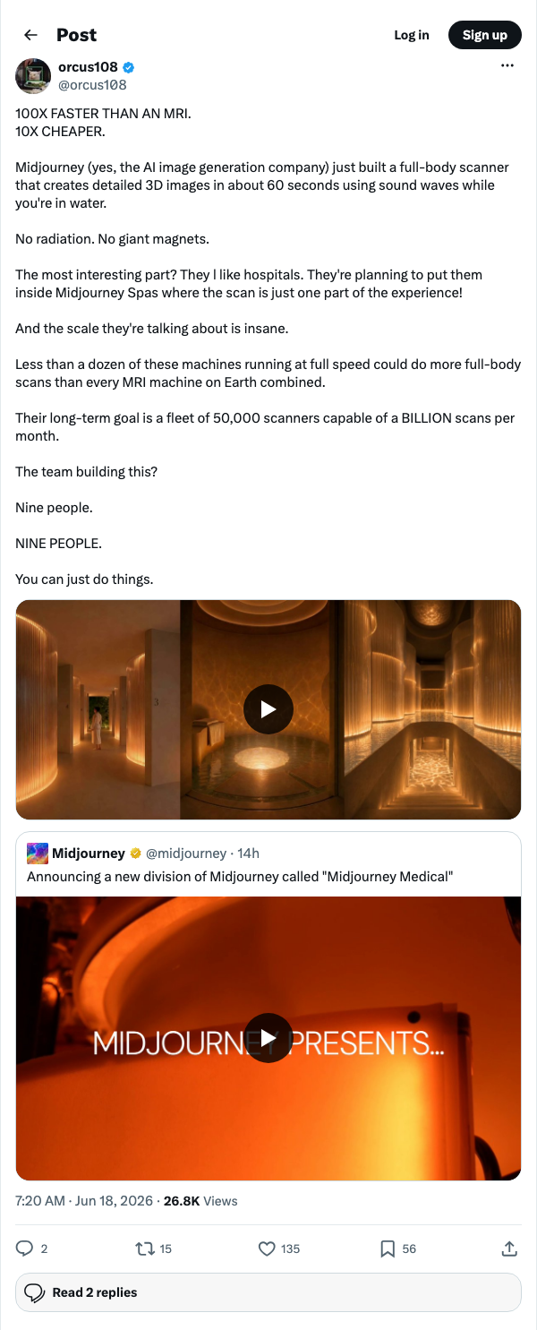 Midjourney MRI announcement