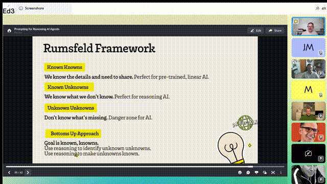 🎥 Prompting for Reasoning AI Agents + Invite
