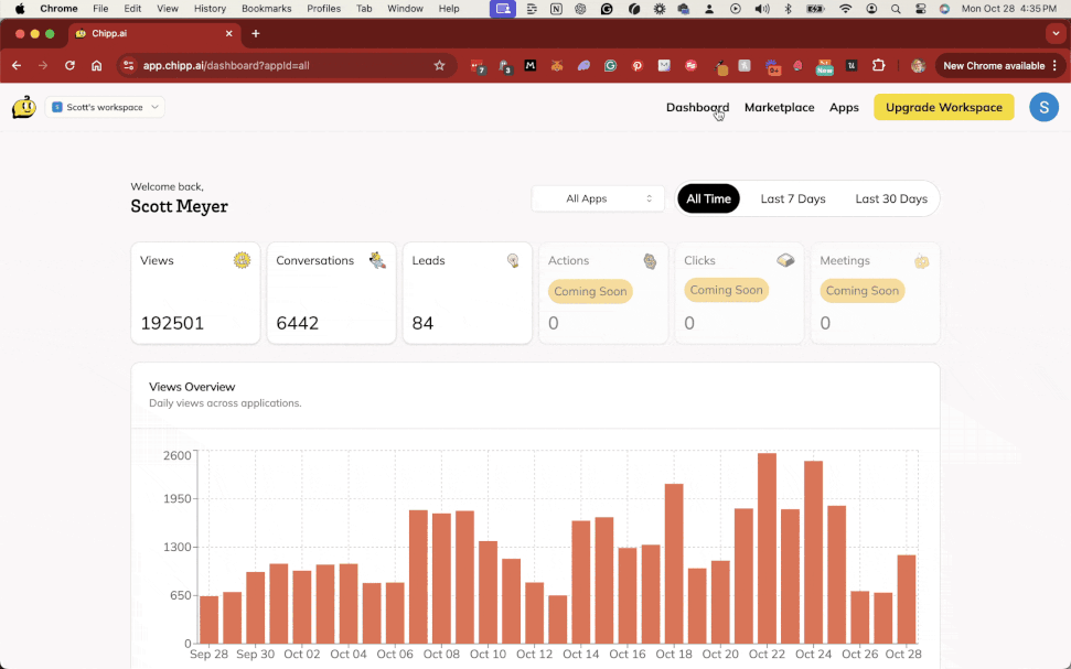 Meet Chipp's New Analytics Dashboard