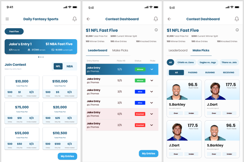 🎯Presenting "Fast Five": KingPool's Next Real-Money DFS Game