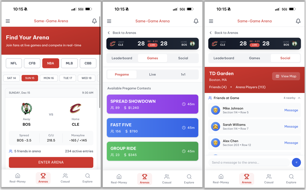 🏟️ KingPool Introducing Same-Game Arenas
