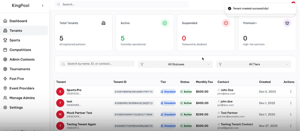 KingPool December Update: Real-Money Gaming + White-Label Progress