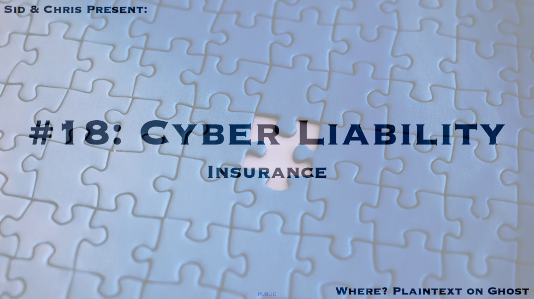 # 18. Cyber Liability Insurance