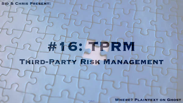 # 16. Third-Party Risk Management