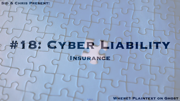 # 18. Cyber Liability Insurance