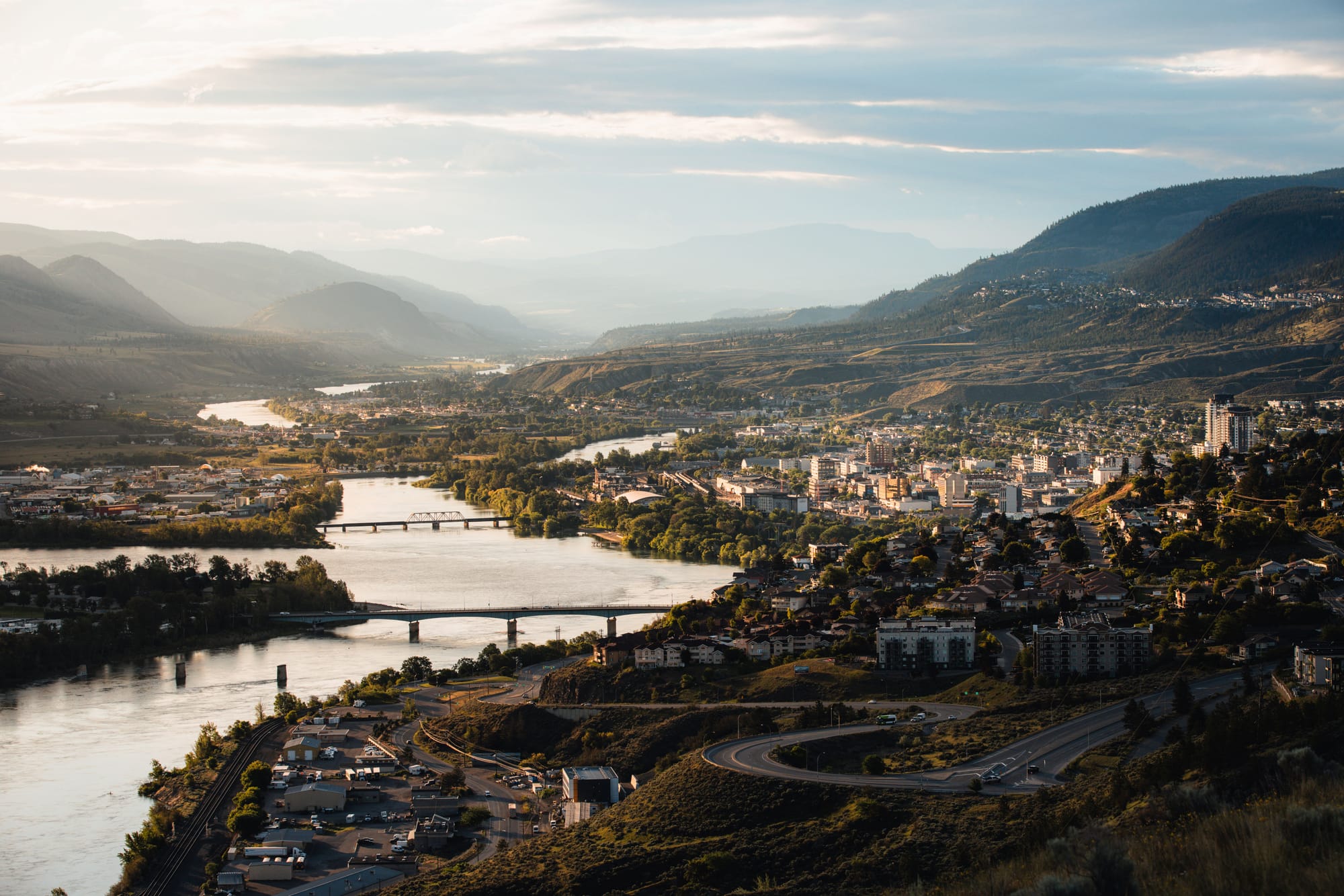 Kamloops, north & south Thompson Rivers. Photo by Tamra Jaeger