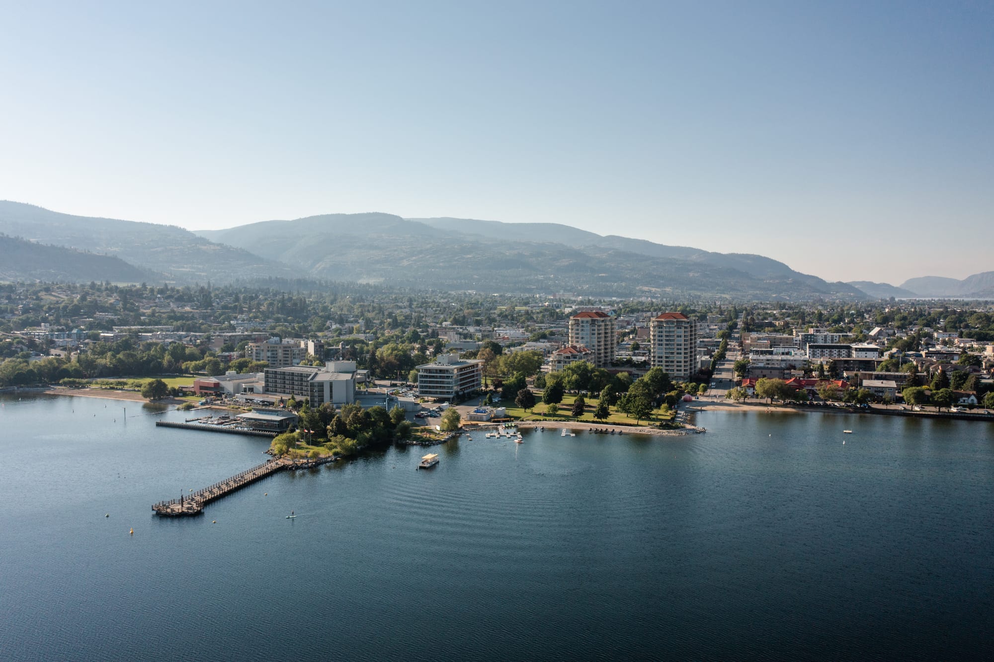 Overlooking Penticton from Okanagan Lake. Photo by Visit Penticton