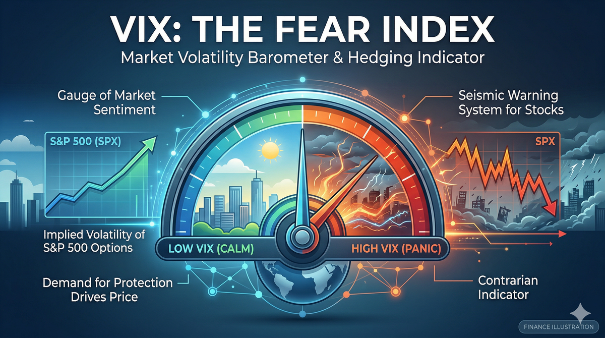 What is the VIX (Fear Index)? A 3-Minute Guide to the Market's Barometer