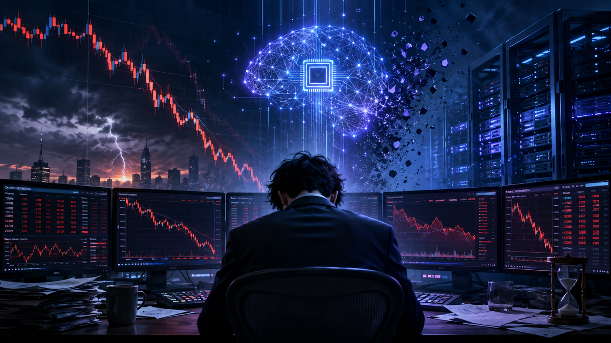 The AI Oracle’s 67% Drawdown: When a Winning Thesis Meets Too Much Leverage