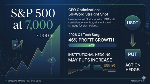 Navigating the 7,000 Threshold: 2026 Q1 Earnings, Geopolitical Volatility, and the "Smart Money" Hedge