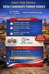 Courier Eco Latino Newspaper, Davis Broadcasting, Inc.  Announce April  “Meet the Candidates” Forums Ahead of May 19 Election