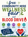 Free wellness fair, blood drive set for June 13 in Columbus