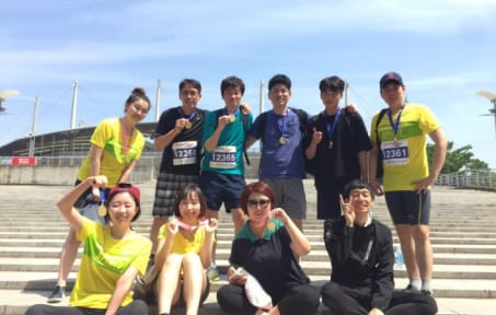 2016년 아티언스 서울신문 하프 마라톤대회 참가