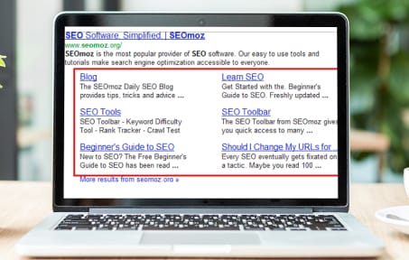 Google NEW Tab Sitelink?!?