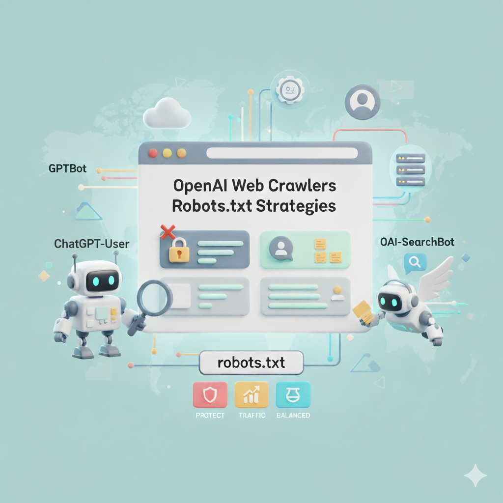 OpenAI 크롤러 3종의 정체와 대응 전략: GPTBot vs ChatGPT-User vs OAI-SearchBot