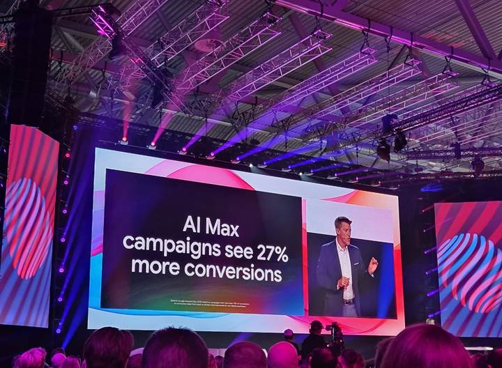 Google 세션의 AI Max 슬라이드