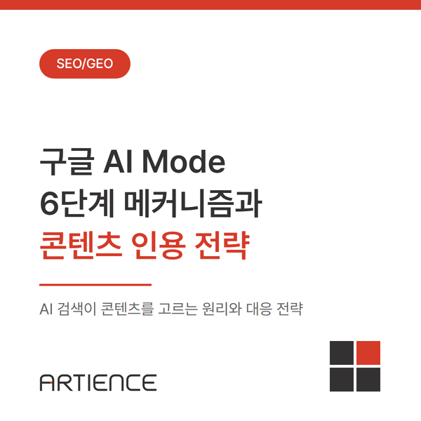 구글 AI Mode 6단계 메커니즘과 콘텐츠 인용 전략