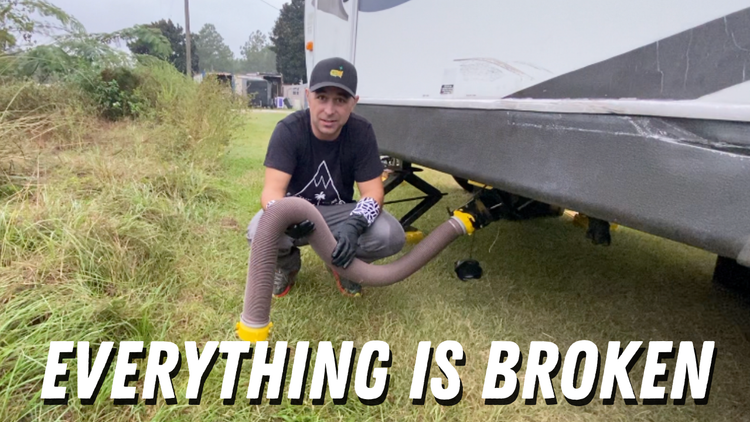 Everything Broke On Night 1 Of RV LIFE...