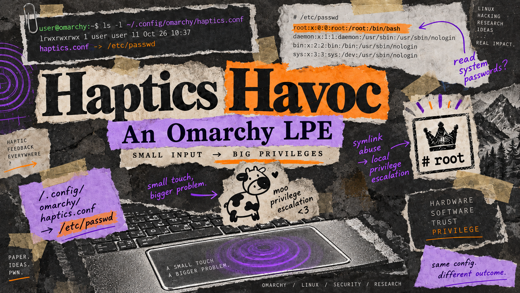 Haptics Havoc: An Omarchy LPE