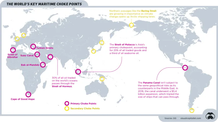 QCI #091 - The World's Key Maritime Chokepoints