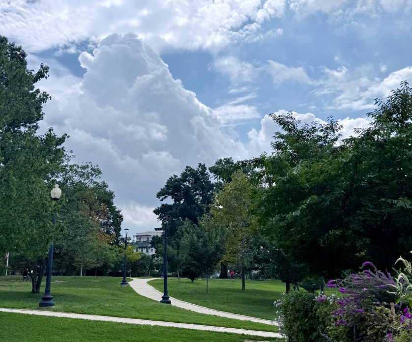 DC-area forecast: Hot Friday with another storm chance, then improving for holiday weekend