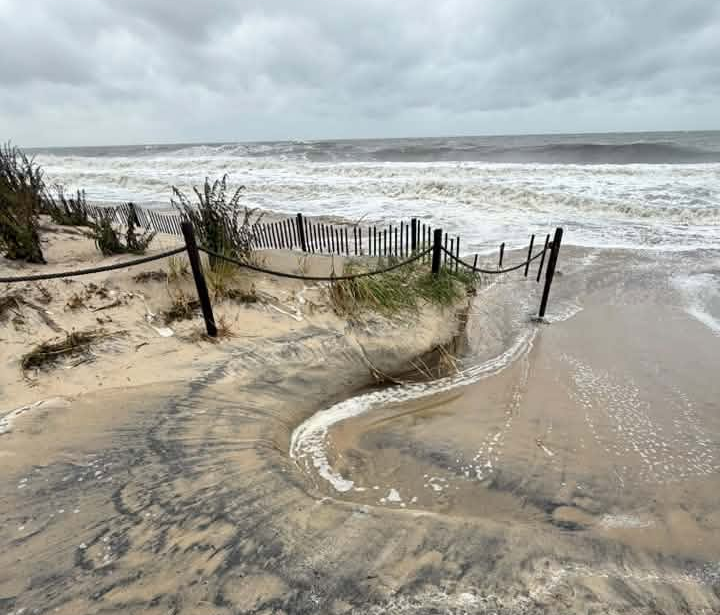 The North Boardwalk in Rehoboth Beach, Delaware, Saturday morning.