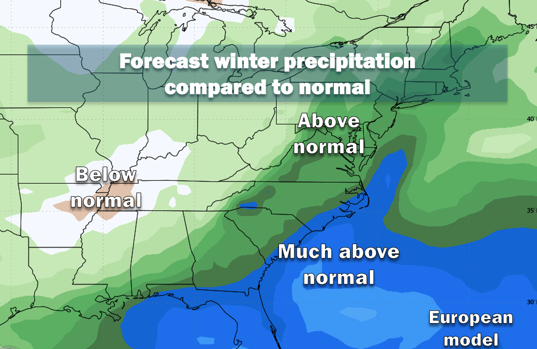 Winter outlook models favor a wet pattern. But will it be white?