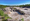 Great Falls: Blue skies, swollen water