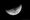 Photo of the waxing crescent moon.