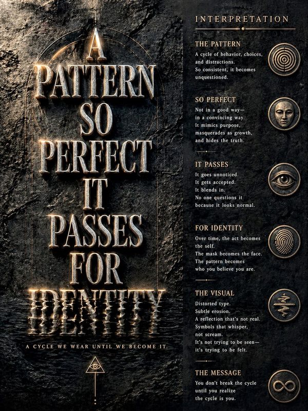 A Pattern That Passes for Identity