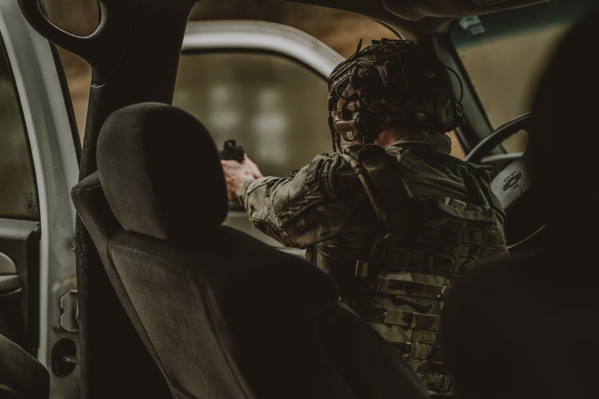 Vehicle Gunfighting with OSG