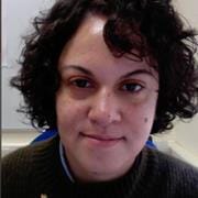 Staff headshot of Sabiha Allouche, looking direct to camera.