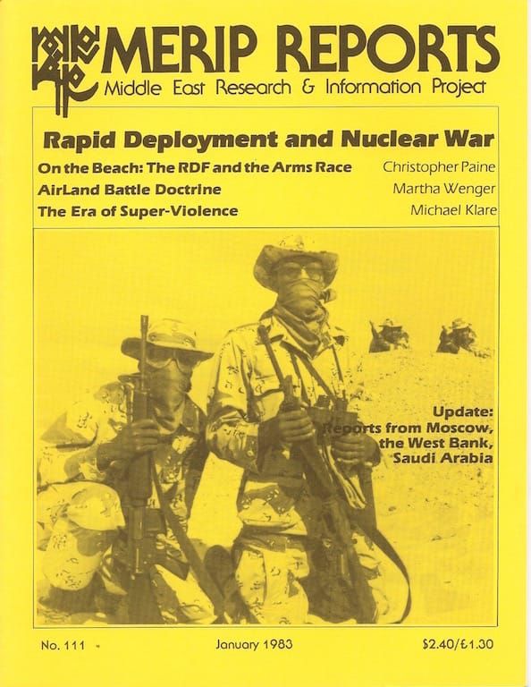 Rapid Deployment and Nuclear War